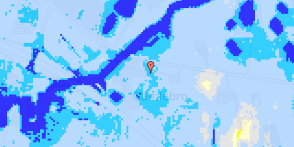 Ekstrem regn på Gammelbrovej 20