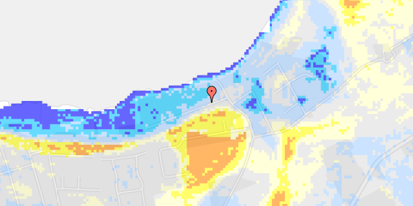 Ekstrem regn på Kisserup Strand Vest 26