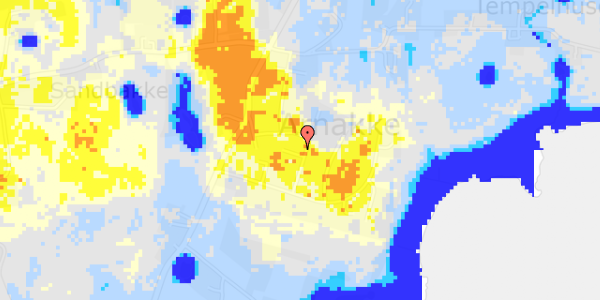 Ekstrem regn på Maglestenen 17