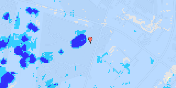 Ekstrem regn på Markskellet 44, 1. th