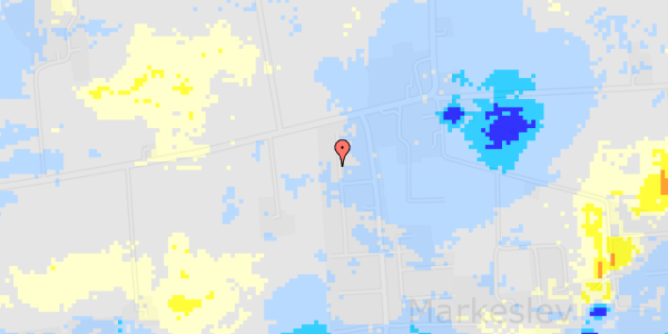 Ekstrem regn på Mirabellevej 11