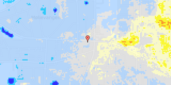 Ekstrem regn på Munkholmvej 86