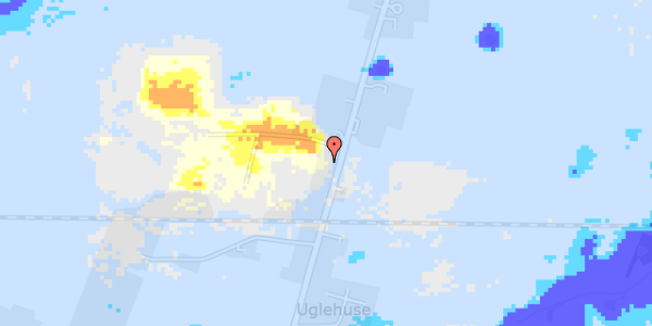 Ekstrem regn på Ny Hagestedvej 55