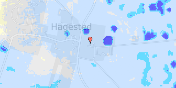 Ekstrem regn på Nykøbingvej 84A