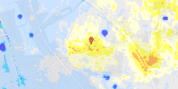 Ekstrem regn på Pilevej 3