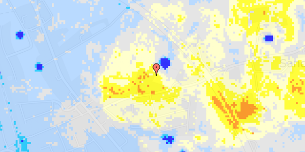 Ekstrem regn på Pilevej 8