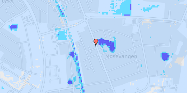 Ekstrem regn på Roskildevej 20C