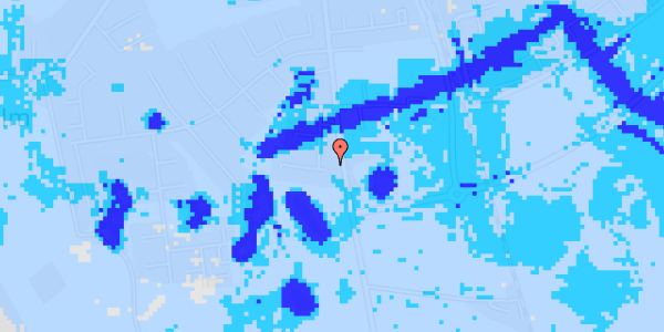 Ekstrem regn på Skovlyvej 11