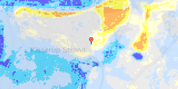 Ekstrem regn på Strandlunden 36