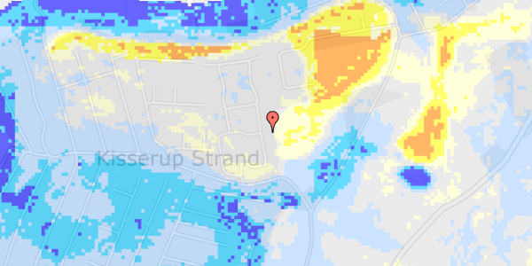 Ekstrem regn på Strandlunden 38