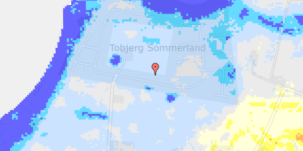 Ekstrem regn på To-Bjerg 61