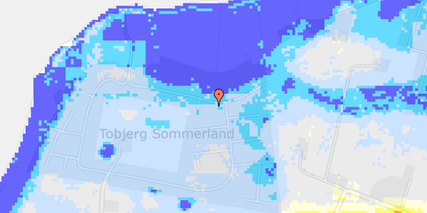 Ekstrem regn på To-Bjerg 96