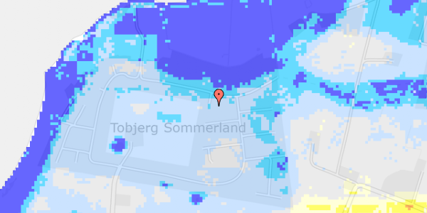 Ekstrem regn på To-Bjerg 98