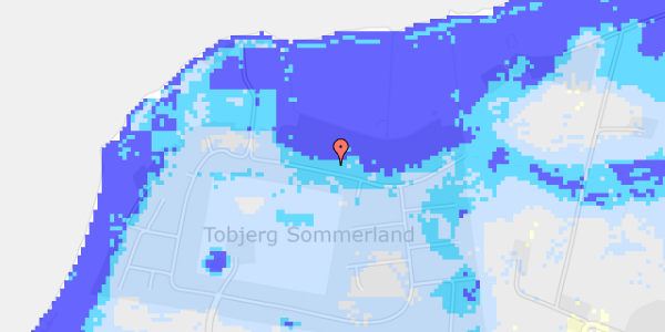 Ekstrem regn på To-Bjerg 116