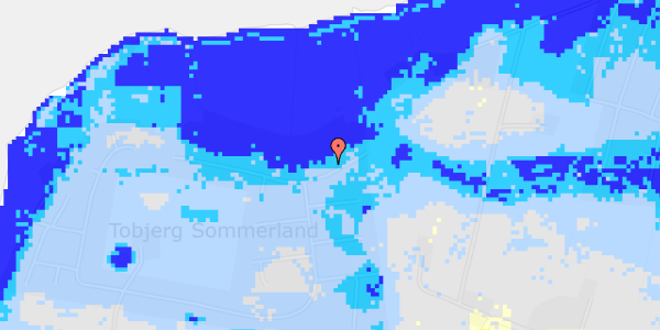 Ekstrem regn på To-Bjerg 124