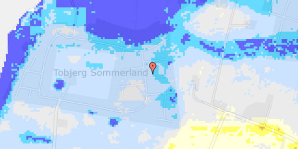 Ekstrem regn på To-Bjerg 141