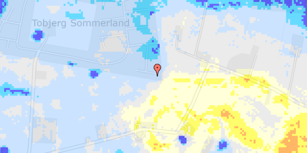 Ekstrem regn på To-Bjerg 164