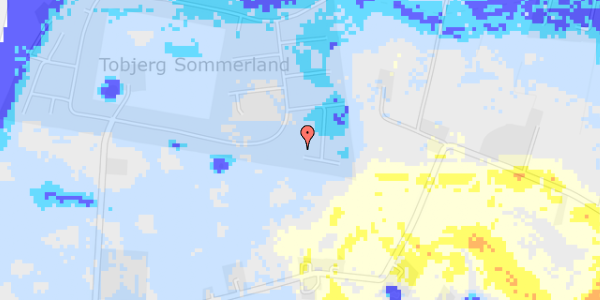 Ekstrem regn på To-Bjerg 168