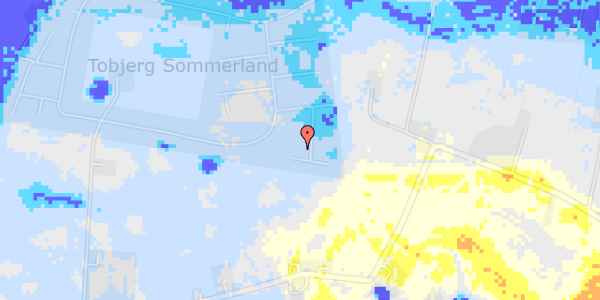 Ekstrem regn på To-Bjerg 169