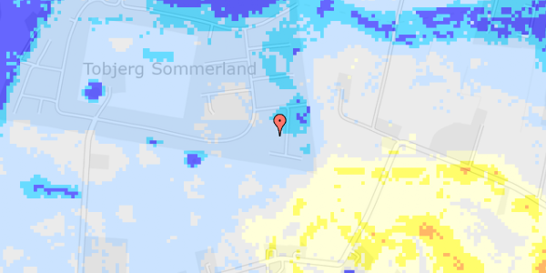 Ekstrem regn på To-Bjerg 170