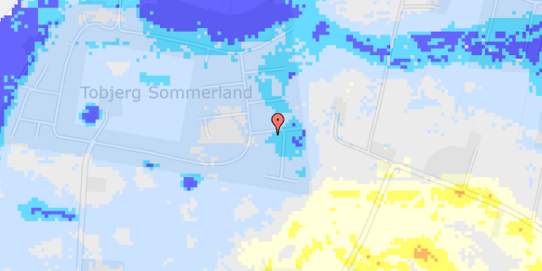 Ekstrem regn på To-Bjerg 172