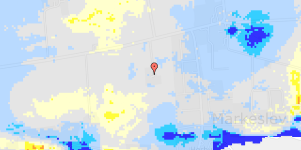 Ekstrem regn på Tuse Næs Vej 28