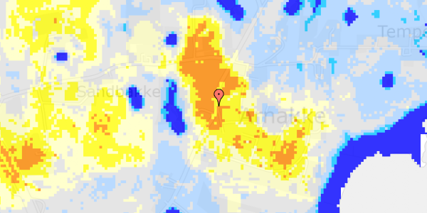 Ekstrem regn på Ågerupvej 50