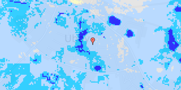 Ekstrem regn på Enggårdsvej 28