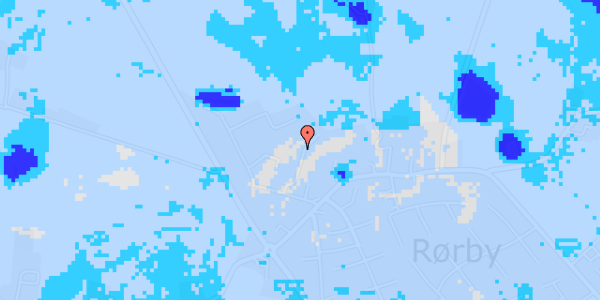 Ekstrem regn på Hareskrænten 1