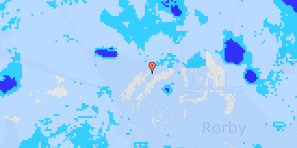 Ekstrem regn på Hareskrænten 3