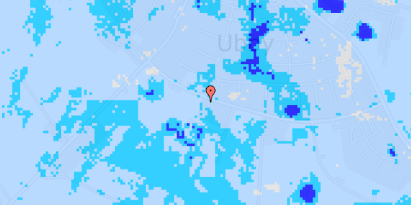 Ekstrem regn på Industrivej 9