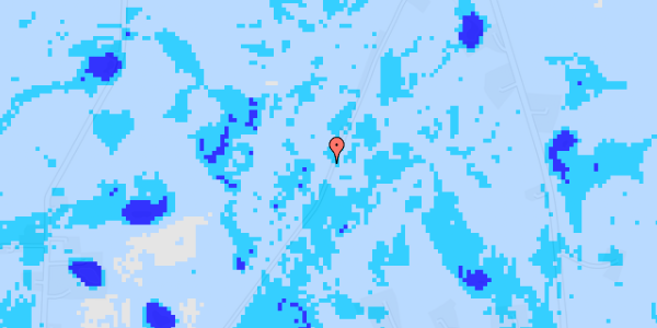 Ekstrem regn på Jorløse Tved 16