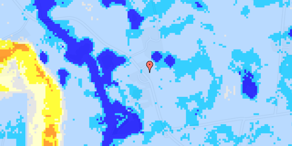 Ekstrem regn på Kelleklintevej 14