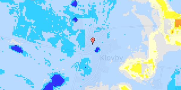 Ekstrem regn på Klovbygade 25