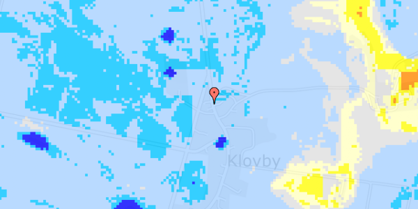 Ekstrem regn på Klovbygade 33