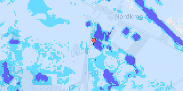 Ekstrem regn på Nordkrogvej 22