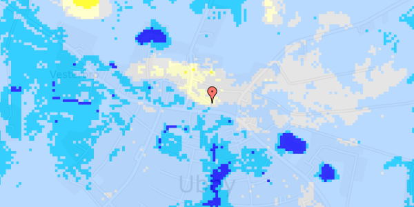 Ekstrem regn på Smediestræde 1