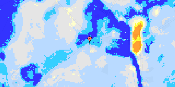 Ekstrem regn på Hallebyorevej 10