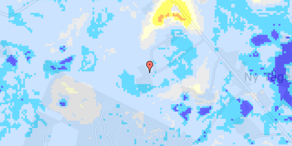 Ekstrem regn på Låddenvej 4