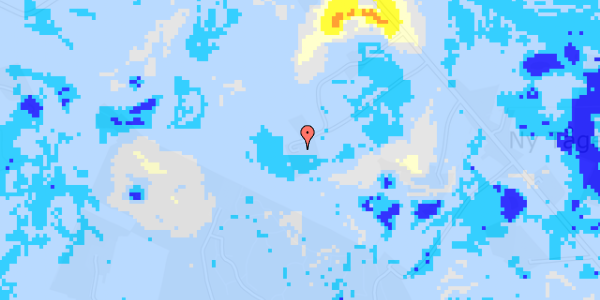 Ekstrem regn på Låddenvej 6