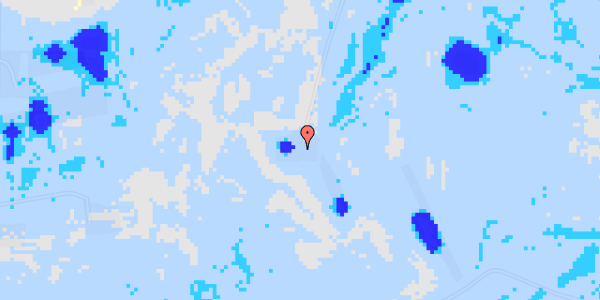 Ekstrem regn på Solbjergvej 48