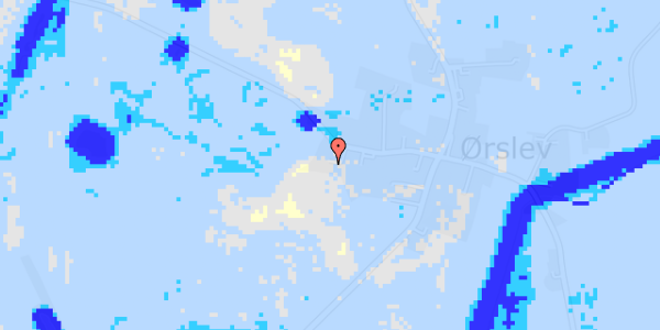 Ekstrem regn på Solbjergvej 50