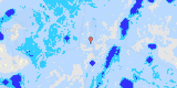 Ekstrem regn på Solbjergvej 57