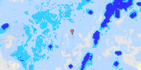 Ekstrem regn på Solbjergvej 59