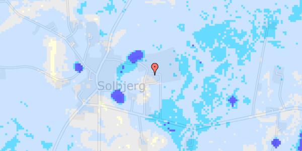 Ekstrem regn på Svanemosevej 1