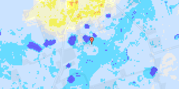 Ekstrem regn på Tindingevej 12