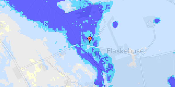 Ekstrem regn på Tranevej 44