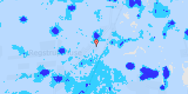 Ekstrem regn på Butterupvej 71