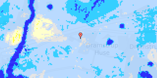 Ekstrem regn på Dramstrup 30