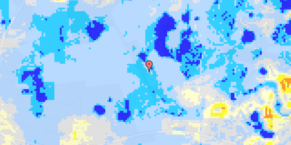 Ekstrem regn på Frihedshåbsvej 4